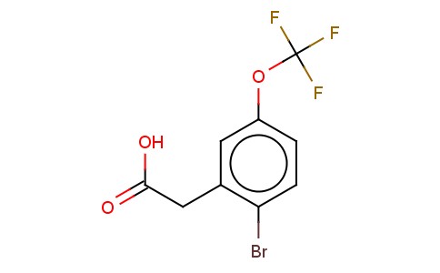2-BROMO-5-(TRIFLUOROMETHOXY)PHENYLACETIC ACID
